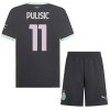 Conjunto (Camiseta+Pantalón Corto) AC Milan Pulisic 11 Tercera Equipación 2024-25 - Niño